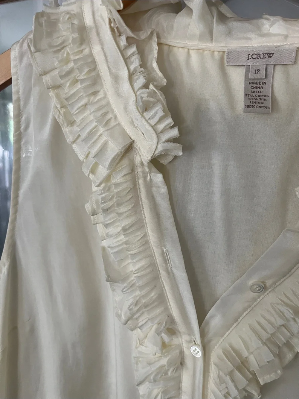J. Crew crew silk